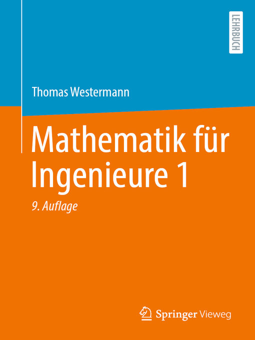 Title details for Mathematik für Ingenieure 1 by Thomas Westermann - Available